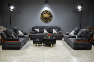 SGR seven seater set grey sofa