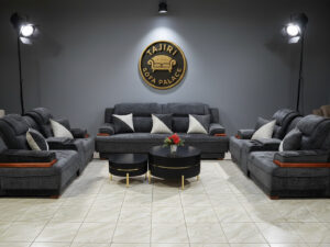 SGR seven seater set grey sofa
