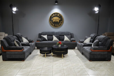 SGR seven seater set grey sofa