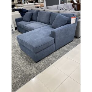 Sectional pillow sofa grey