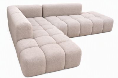 Bubble Lshape Sofa - Beige